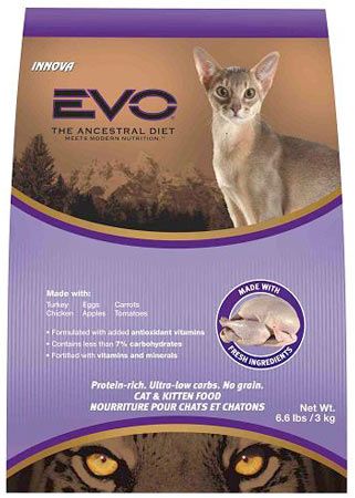 EVO Turkey & Chicken Formula Dry Cat and Kitten Food