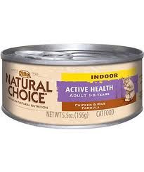 Nutro - Natural Choice
Adult Indoor Cat Chicken & Rice Cans