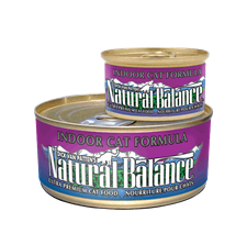 Natural Balance
Canned Indoor Cat Formula