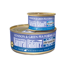 Natural Balance
Feline L.I.D. Limited Ingredient Diet - Venison & Pea Cans