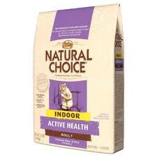 Nutro - Natural Choice
Indoor Active Health Adult - Chicken Meal & Rice