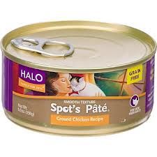 Halo Purely for Pets
Ground Chicken Pate For Cats