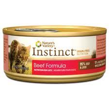 Nature's Variety
Feline Instinct Beef Cans