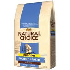 Nutro - Natural Choice
Indoor Senior Health - Chicken Meal & Rice