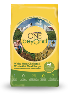 Purina One
beyOnd Chicken & Whole Oat Meal Recipe