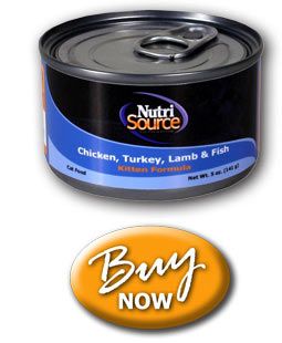Nutri Source
Chicken, Turkey, Lamb, & Fish Kitten Can