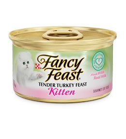 Fancy Feast
Tender Turkey Feast For Kittens