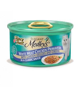 Fancy Feast
White Meat Chicken Primavera Medley With Garden Veggies