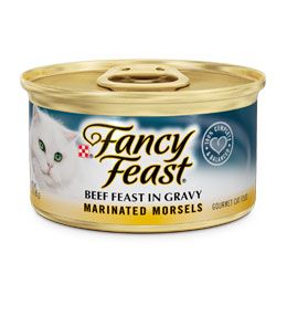 Fancy Feast
Marinated Morsels Beef Feast In Gravy