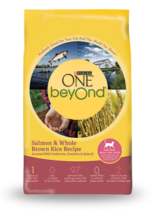 Purina One
beyOnd Salmon & Brown Rice Recipe