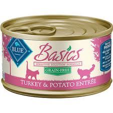 Blue Buffalo
Basics Grain-Free Turkey & Potato Entree