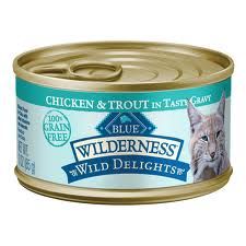 Blue Buffalo
Wild Delights Grain-Free Chicken & Trout Entree