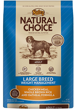 Nutro - Natural Choice
Large Breed Weight Management