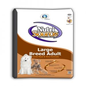 Nutri Source
Large Breed Lamb & Rice Dog