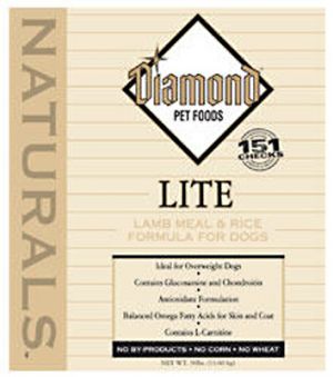 Diamond Pet Foods
Diamond Naturals Lite Lamb & Rice Adult Formula