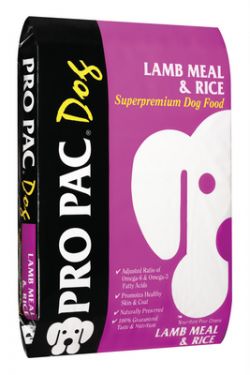 Pro Pac
Lamb & Rice Adult Dog Formula