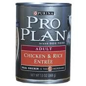 Purina Pro Plan
Adult Dog Chicken & Brown Rice Entree