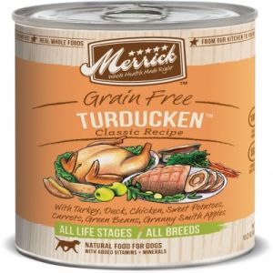 Merrick Pet Products
Turducken Cans For Dogs