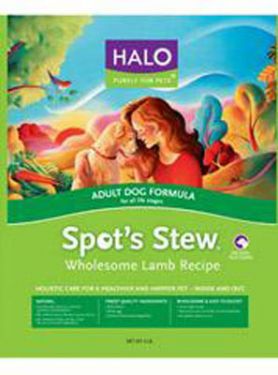 Halo Purely for Pets
Spot's Stew Adult Dog Wholesome Lamb