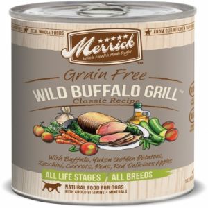 Merrick Pet Products
Wild Buffalo Grill Cans For Dogs