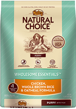 Nutro - Natural Choice
Puppy Chicken Brown Rice & Oatmeal Formula