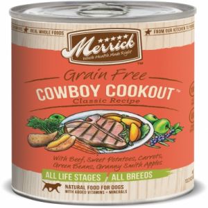 Merrick Pet Products
Cowboy Cookout Cans For Dogs