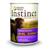 Nature's Variety
Instinct Canned Rabbit Formula For Dogs