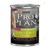 Purina Pro Plan
Canine Weight Management - Turkey & Rice Entree