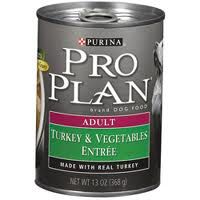 Purina Pro Plan
Adult Dog Turkey & Vegetable Entree