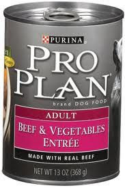 Purina Pro Plan
Adult Dog Beef & Vegetable Entree