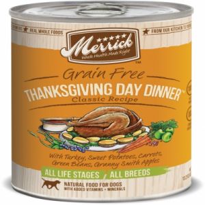 Merrick Pet Products
Thanksgiving Day Dinner Cans For Dogs