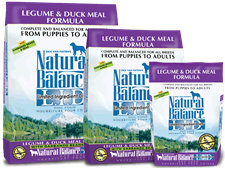Natural Balance
L.I.D. Limited Ingredient Diet - Legume & Duck Meal