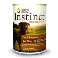 Nature's Variety
Instinct Canned Duck Formula For Dogs