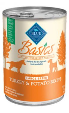 Blue Buffalo
Basics Large Breed Dog Turkey & Potato Dinner