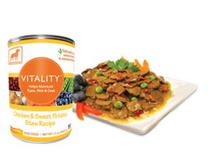 Dogswell
Vitality Chicken & Sweet Potato Cans