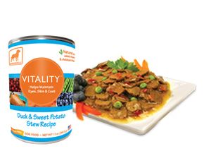 Dogswell
Vitality Duck & Sweet Potato Cans