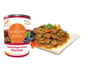 Dogswell
Vitality Lamb & Sweet Potato Cans