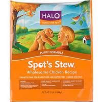 Halo Purely for Pets
Spot's Stew Wholesome Chicken Puppy Formula