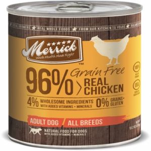 Merrick Pet Products
Grain Free Real Chicken Cans