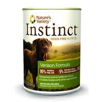 Nature's Variety
Instinct Canned Venison Formula For Dogs