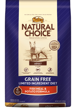 Nutro - Natural Choice
Grain Free Fish Meal & Potato Formula
