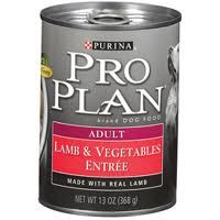 Purina Pro Plan
Adult Dog Lamb & Vegetable Entree
