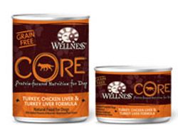 Wellness
Canine CORE Canned Turkey/Chicken Liver/Turkey Liver