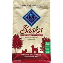 Blue Buffalo
Basics Adult Dog Limited Ingredient Salmon & Potato Recipe
