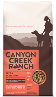 Canyon Creek Ranch
Natural Beef & Barley Mix