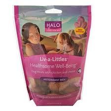 Halo Purely for Pets
Liv-A-Little Healthsome Biscuits With Chicken & Cheese