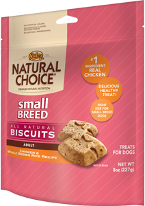 Nutro - Natural Choice
Small Breed Adult Chicken & Rice Biscuits
