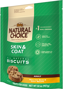 Nutro - Natural Choice
Skin & Coat Biscuits
