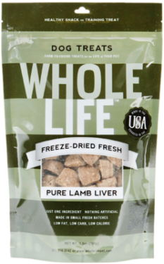 Whole Life
Lamb Liver Cubes