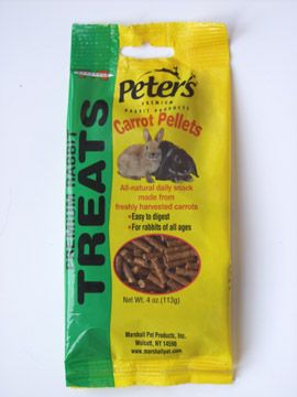 Marshall Pet Products
PETER'S CARROT PELLETS